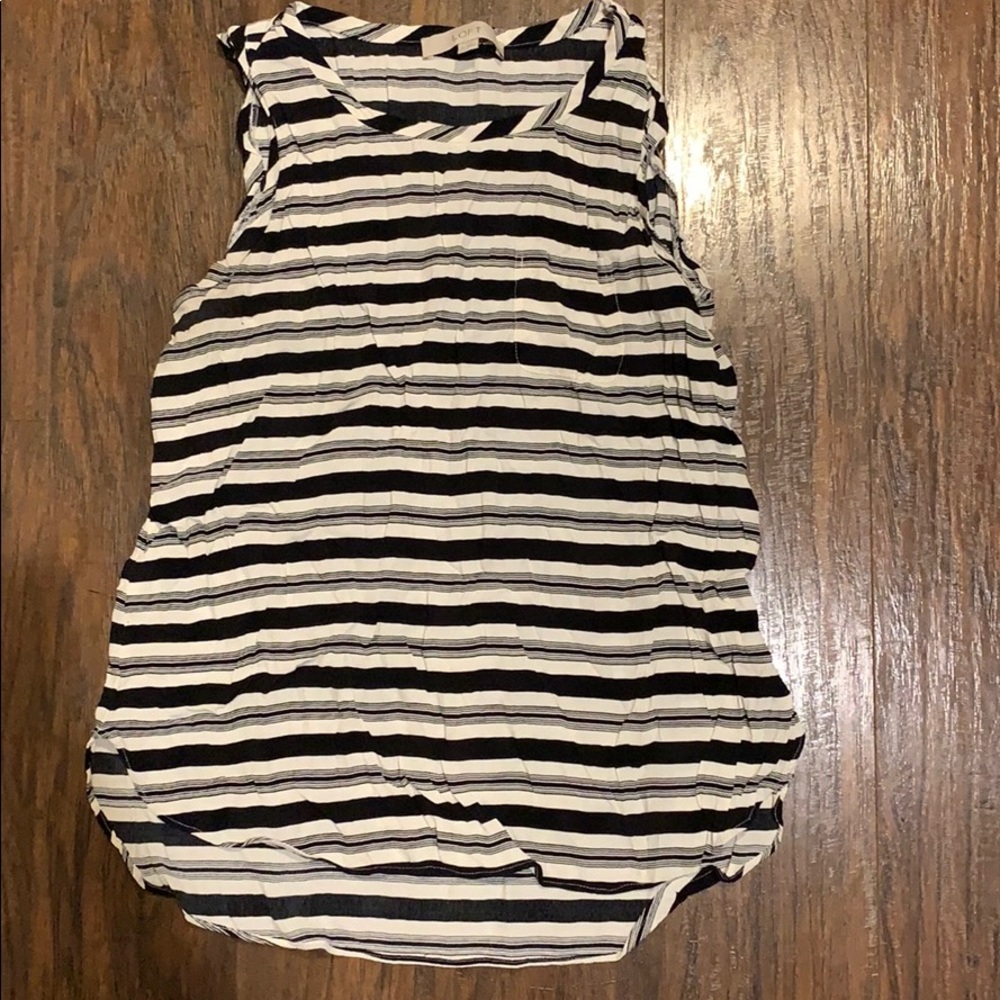 Loft striped tank